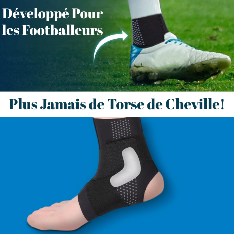 AnkleGuard - Bandage Actif de Protection de la Cheville