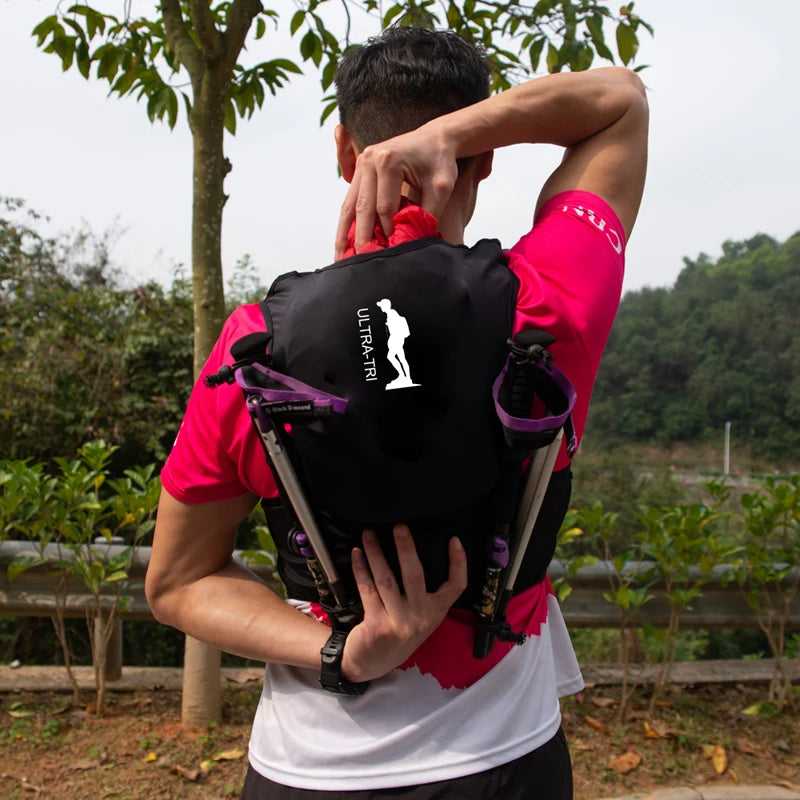 ULTRA-TRI StridePro™ Endurance Hydration Vest - Lightweight and Trail-Optimized