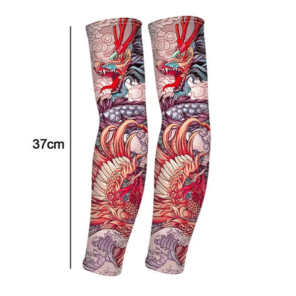 Dragon Design Tattoo Sleeves