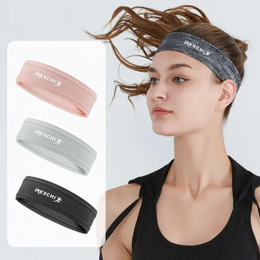 Bandeau respirant pour la course en plein air et le fitness.