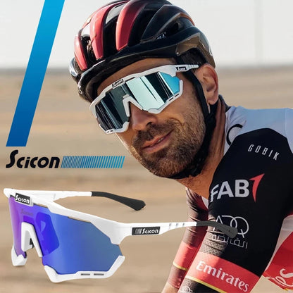 Lunettes de soleil de cyclisme polarisées SCICON TrueBlue™