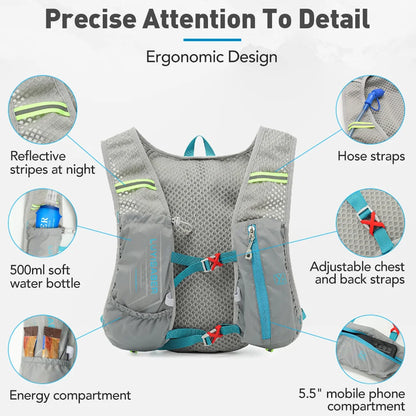 INOXTO EcoWave™ Hydration Backpack - Built for the Outdoors