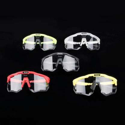 Nouveau Lunettes de cyclisme photochromiques SCICON pour hommes