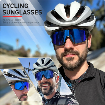 Lunettes de cyclisme et de course SCVCN AlpineFit™ - Qualité supérieure pour l'extérieur