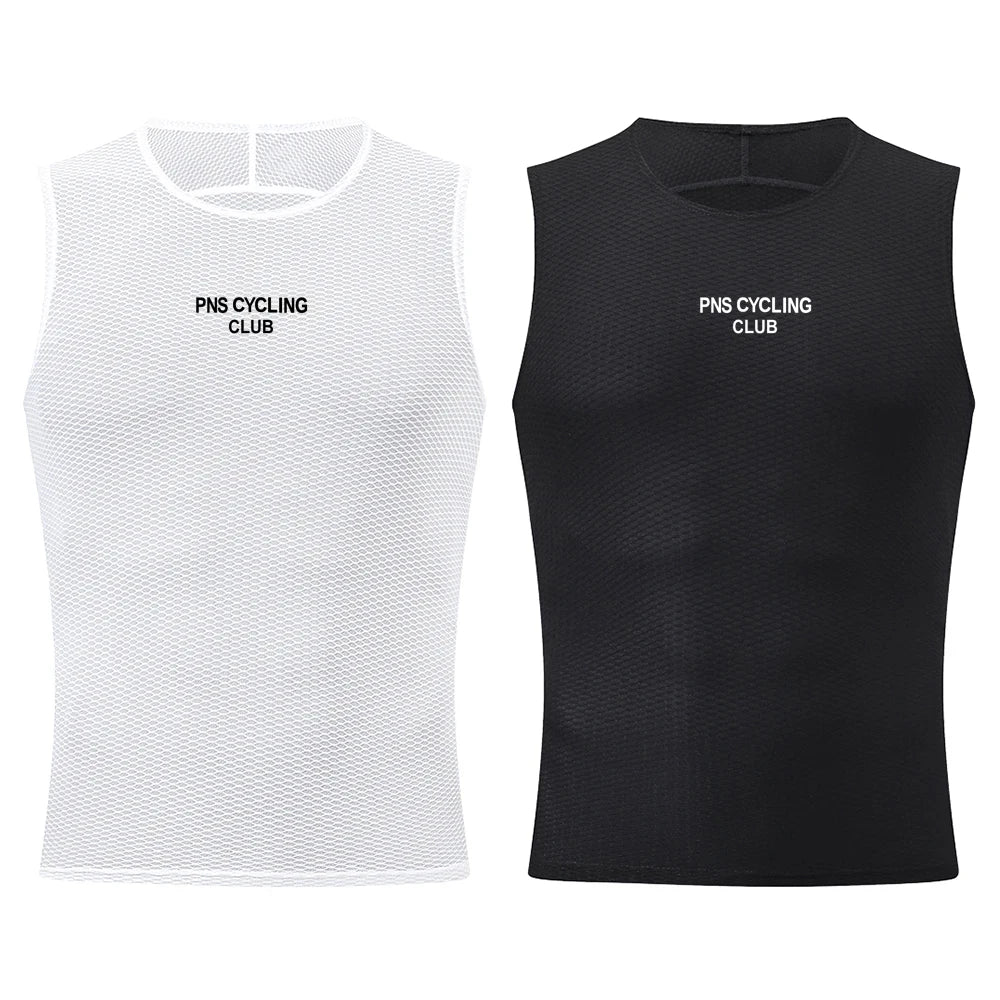 Men's Cycling Vest - Mesh Base Layer for MTB and Road Biking