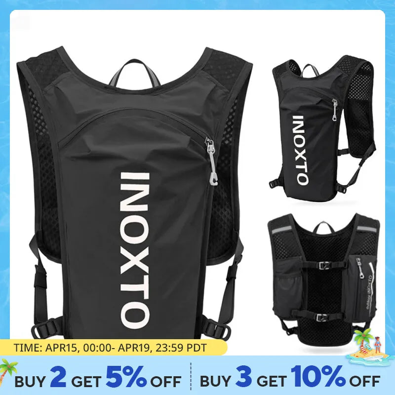 Gilet d'hydratation INOXTO UltraRunner™ 5L - Édition été