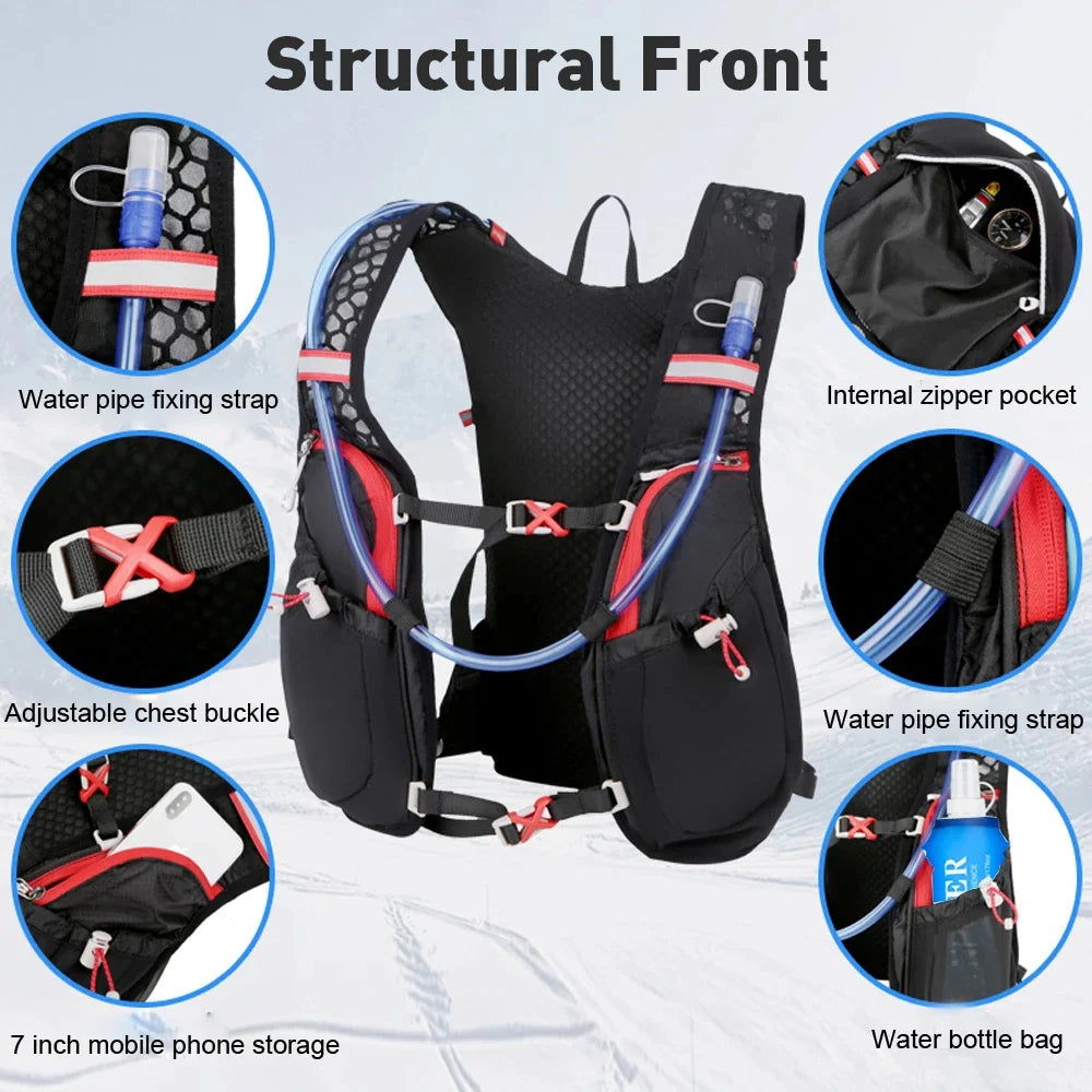 TopSpeed AdventureAir™ 5L Hydration Vest - Trail Edition