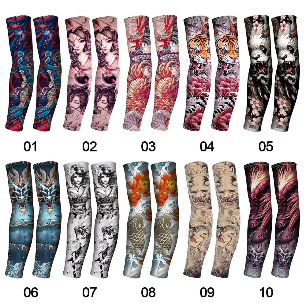 Dragon Design Tattoo Sleeves