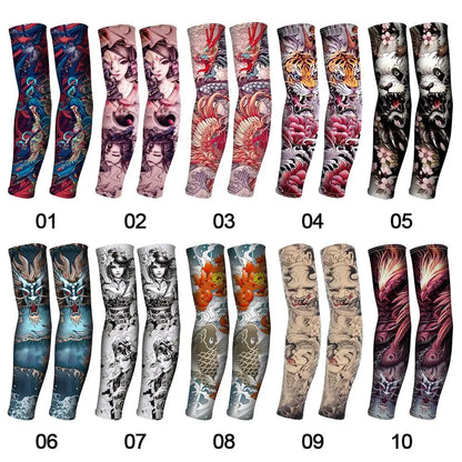 Dragon Design Tattoo Sleeves