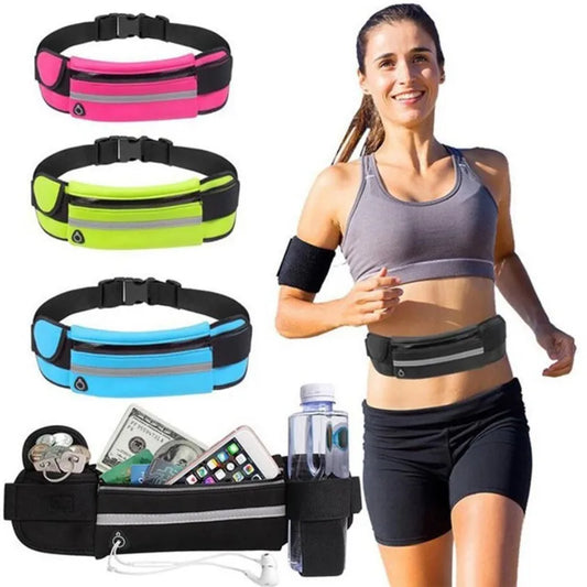 Fashion Waist Pack - Waterproof Belt Bag for Running, Jogging, Cycling, and Phones