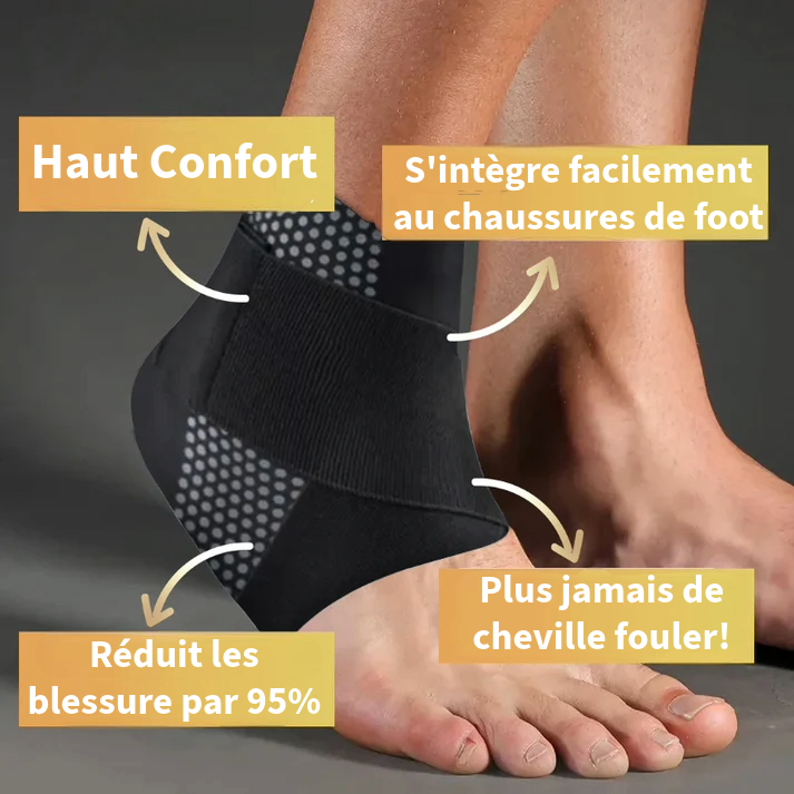 AnkleGuard - Bandage Actif de Protection de la Cheville